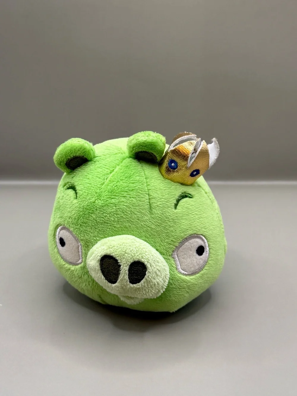 Angry Birds King Green Pig Plush Stuffed Animal